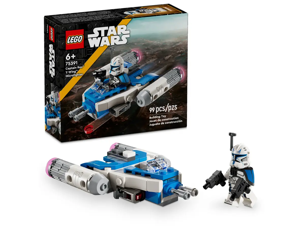 Lego Stars Wars Mikromyśliwiec Y-Wing Kapitana Rexa 75391