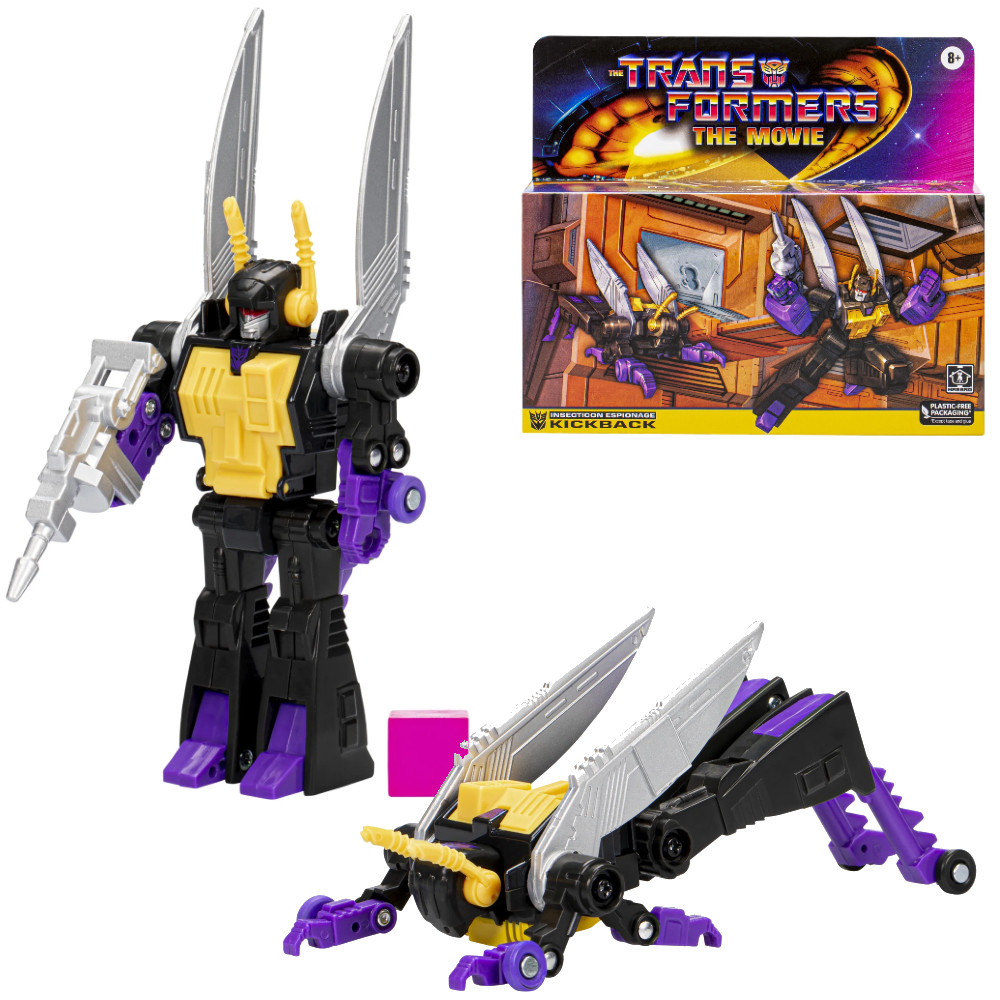 Hasbro Transformers The Movie Insecticon Kickback F6947