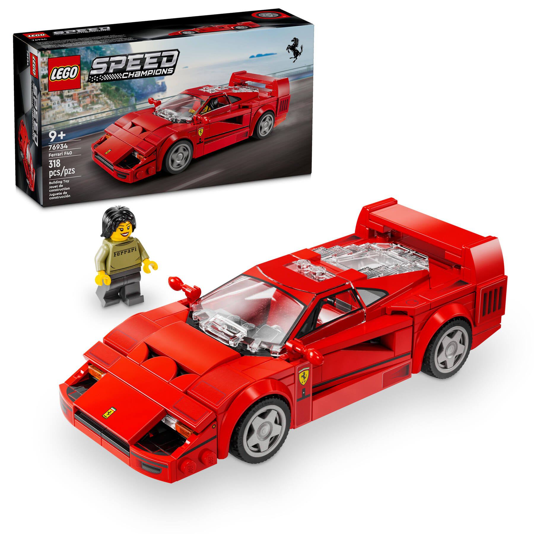 Lego Speed Supersamochód Ferrari F40 76934