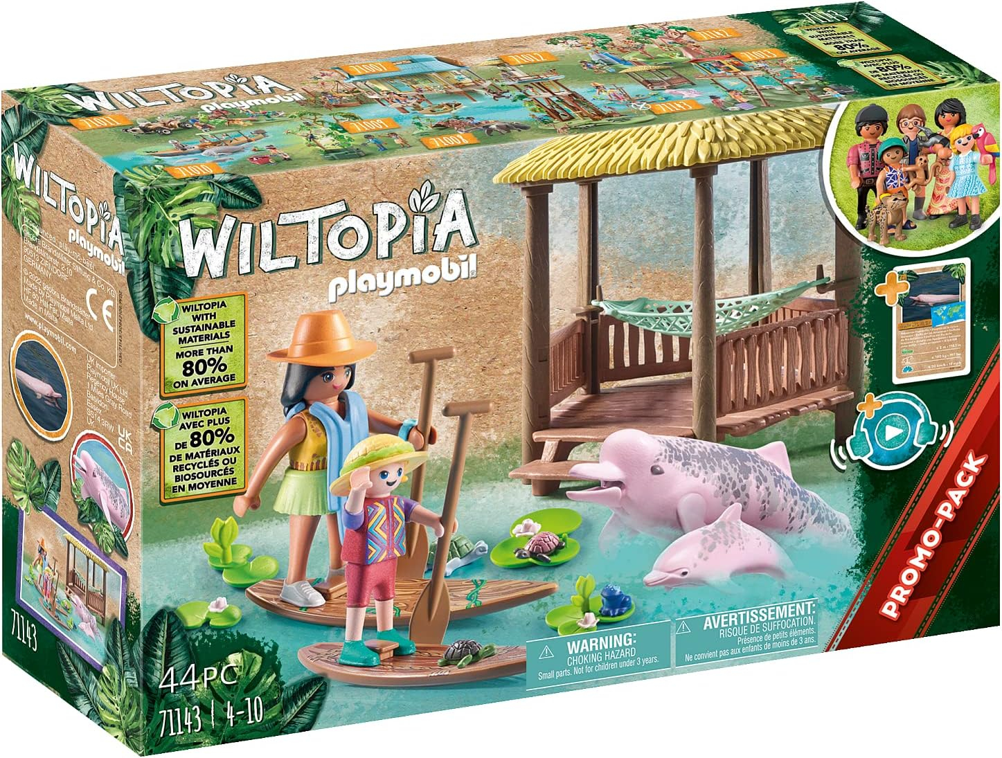 Playmobil Wiltopia Wyprawa Z Delfinami 71143