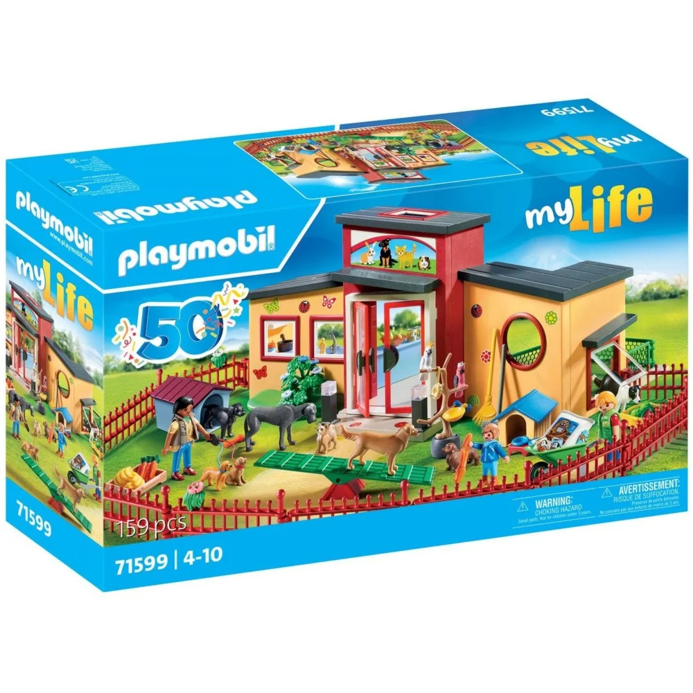 Playmobil City Life Hotel dla zwierząt ,,Łapka" 71599
