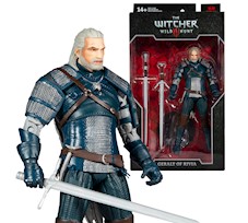 McFARLANE Wiedźmin The Witcher Wild Hunt Dziki Gon figurka Geralt z Rivii uszkodzone opakowanie