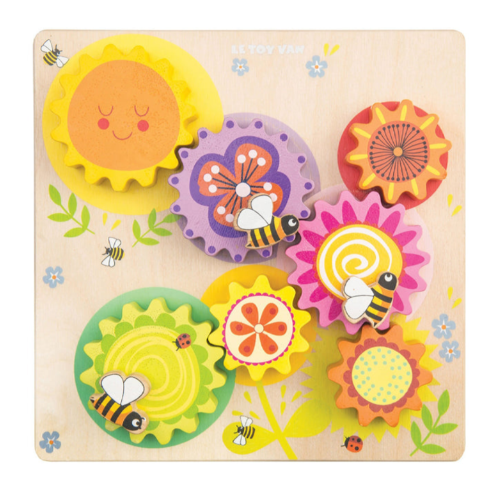 Le Toy Van Drewniana Tablica "Busy Bee Learning" PL095