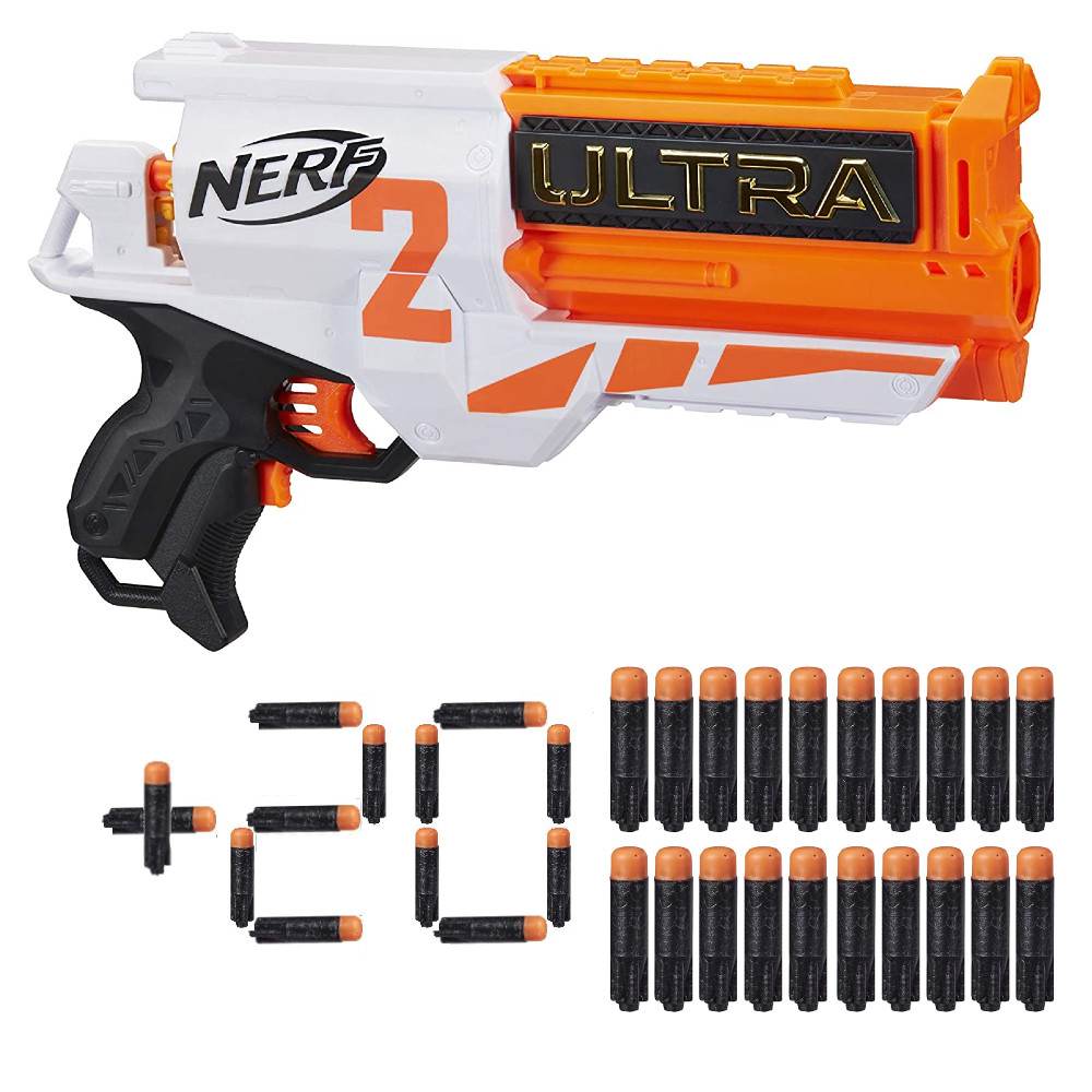 Nerf Ultra Rewolwer Two E7922 + 20 strzałek Nerf Ultra E6600