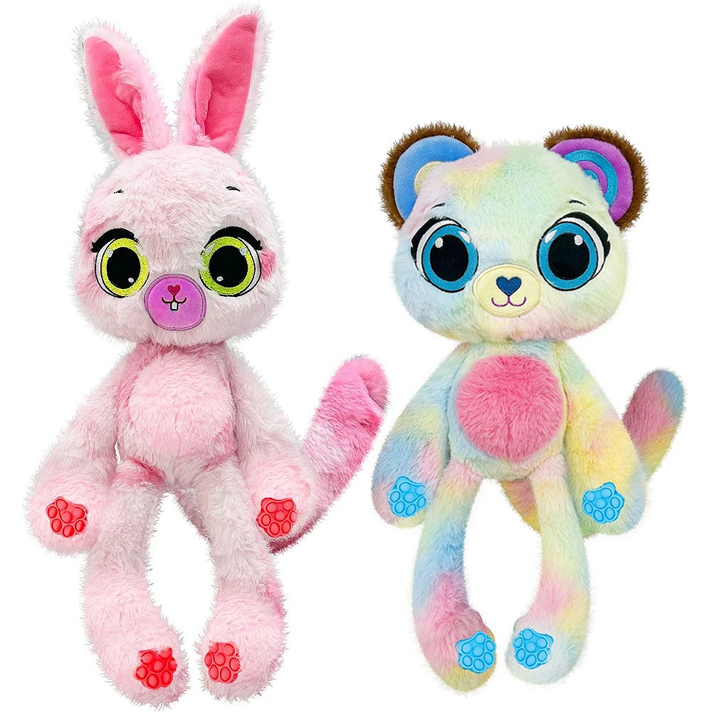 Bubblepops Zestaw 2 Maskotek Pachnąca Maskotka Misiu Jeżyna + Królik Truskawka