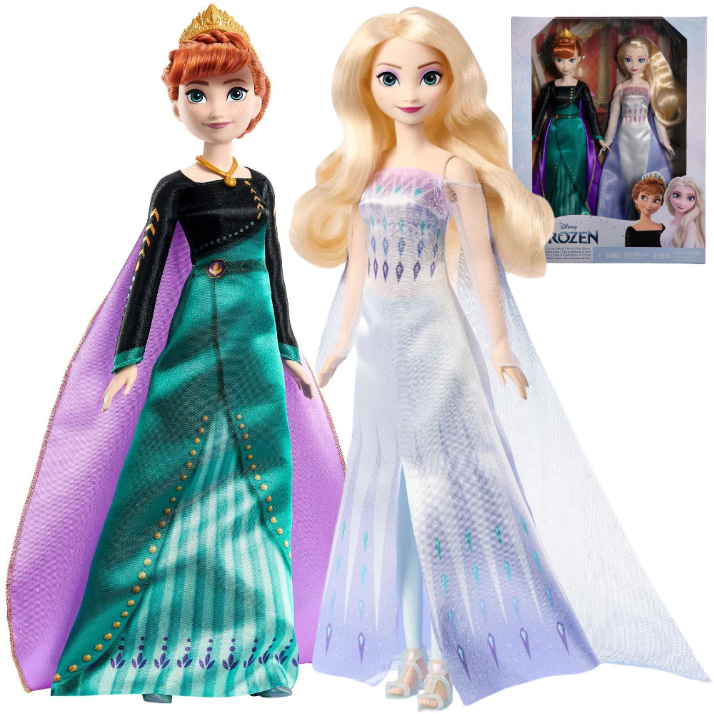 Kraina Lodu Frozen Zestaw Lalek Anna i Elsa HMK51