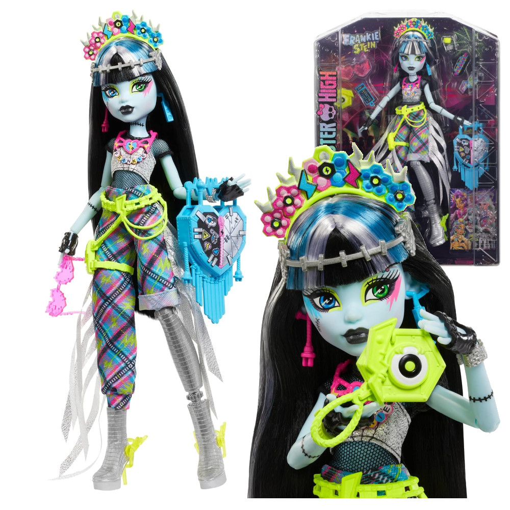 Monster High Lalka Monster Fest Modowa Frankie Stein HXH79