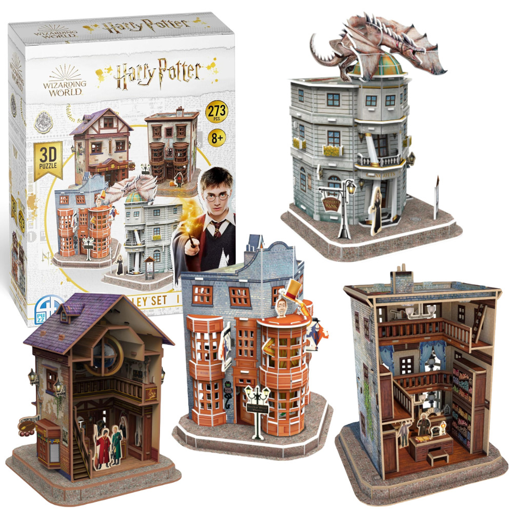 Harry Potter Puzzle 3D Diagon Alley Aleja Pokątna 273 el. 20144609