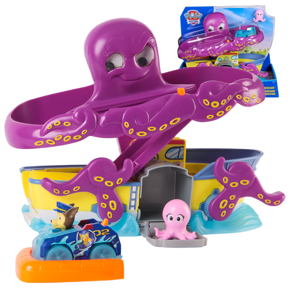 Psi Patrol Zestaw Ratunek Przed Ośmiornicą z Pojazdem Chase'a 6074392/20154278