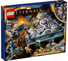 Lego Marvel Eternals Domo Powstaje 76156