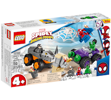 Lego Marvel Hulk kontra Rhino — starcie pojazdów 10782
