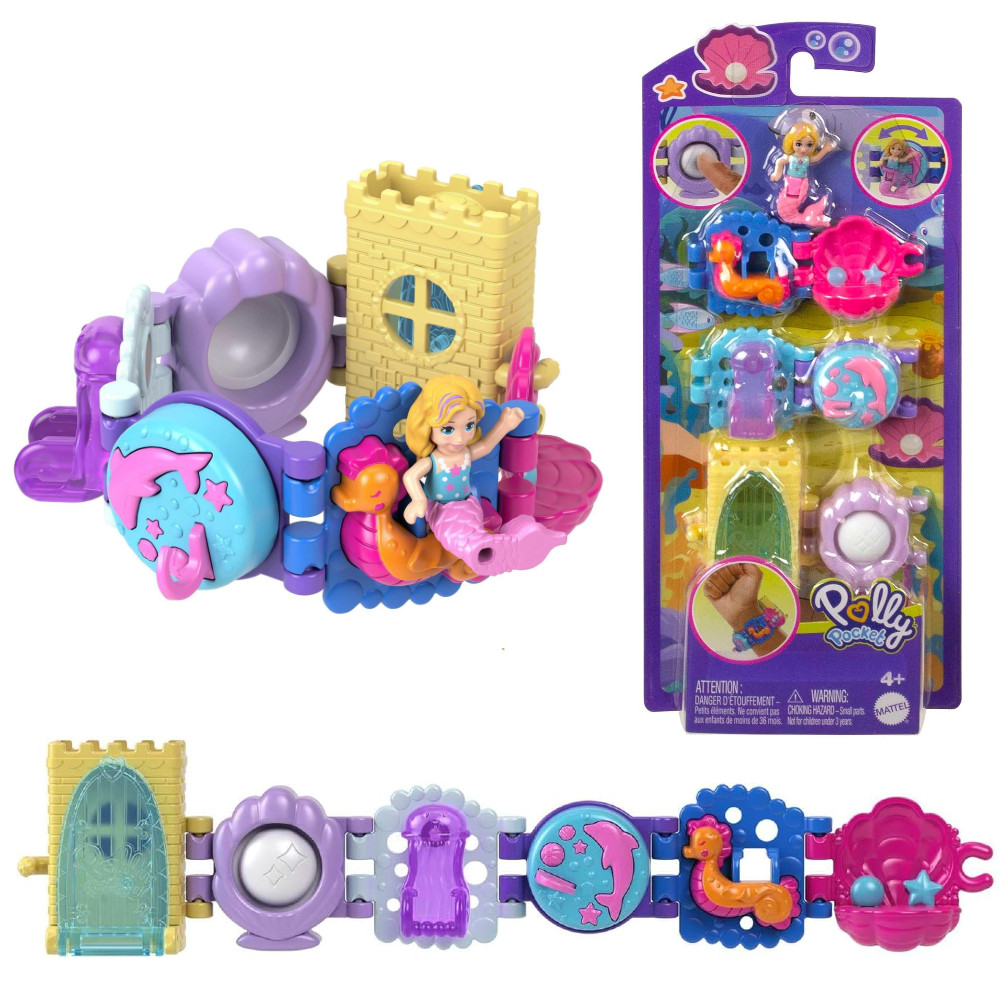 Polly Pocket Bransoltka Syrenka HKV70