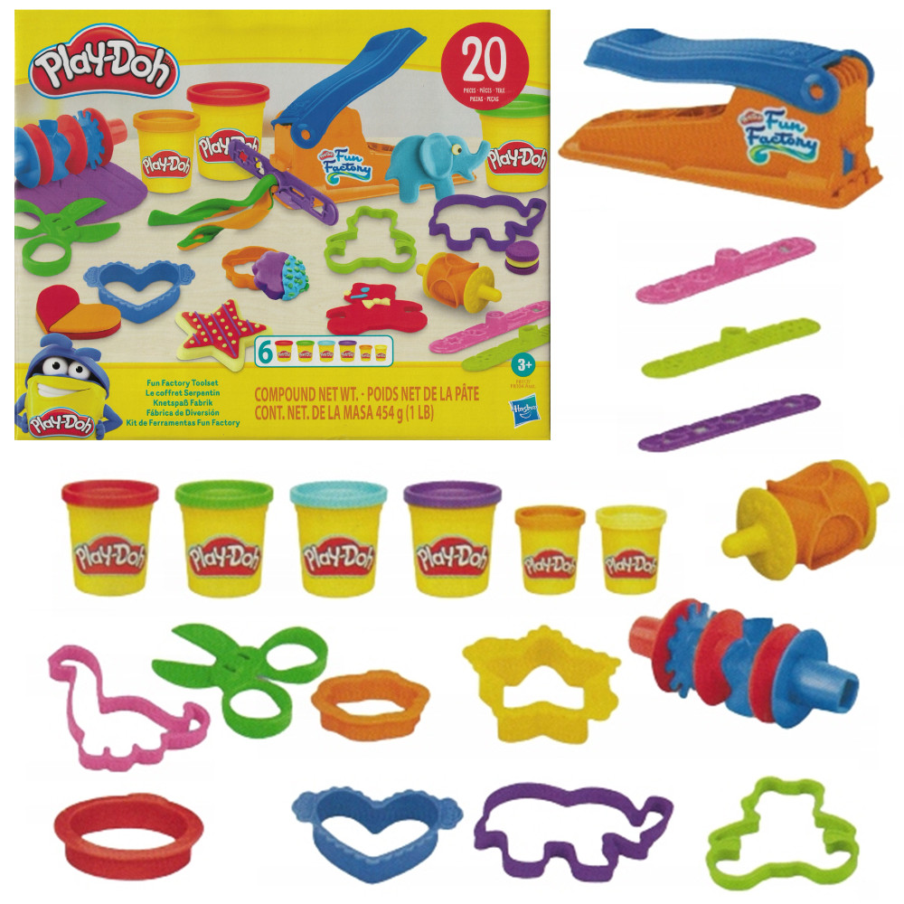 Play-Doh Ciastolina Zestaw Narzędzi Fun Factory F8117
