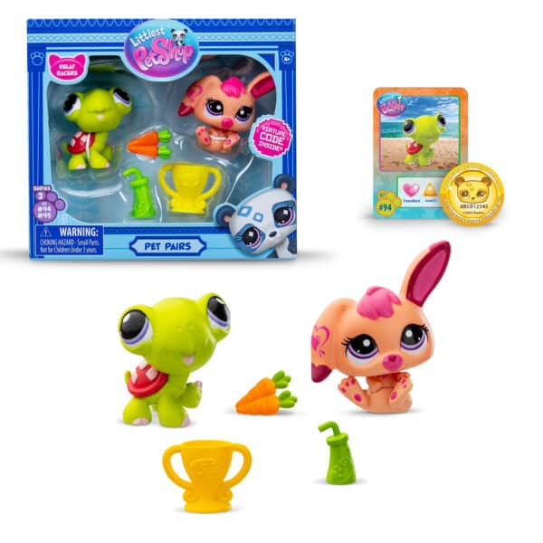 Littlest Pet Shop Zestaw Żółwik i Królik BF00587
