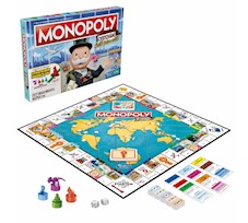 Hasbro Gra Monopoly Podróż Dookoła Świata wersja CZ F4007