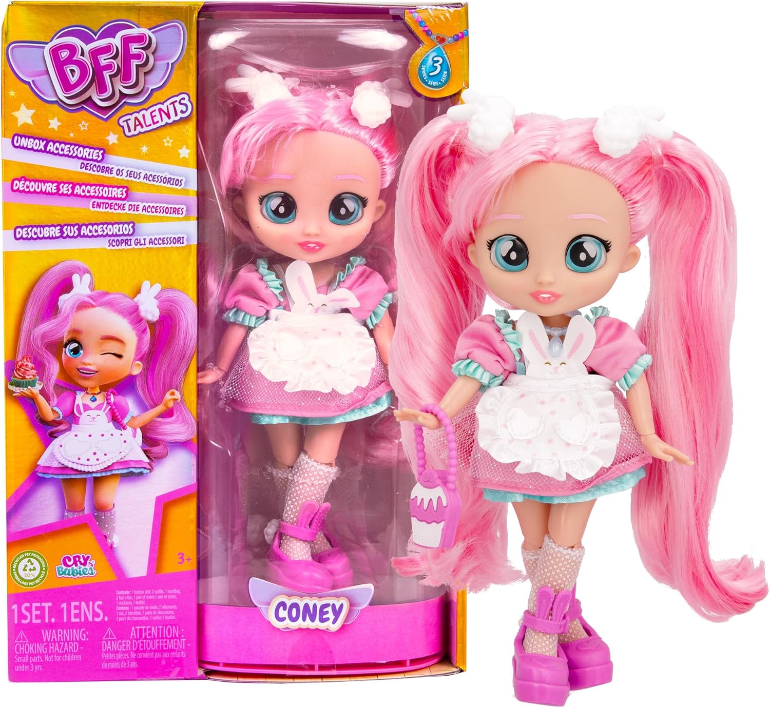 Cry Babies Lalka BFF Talents Coney  913073