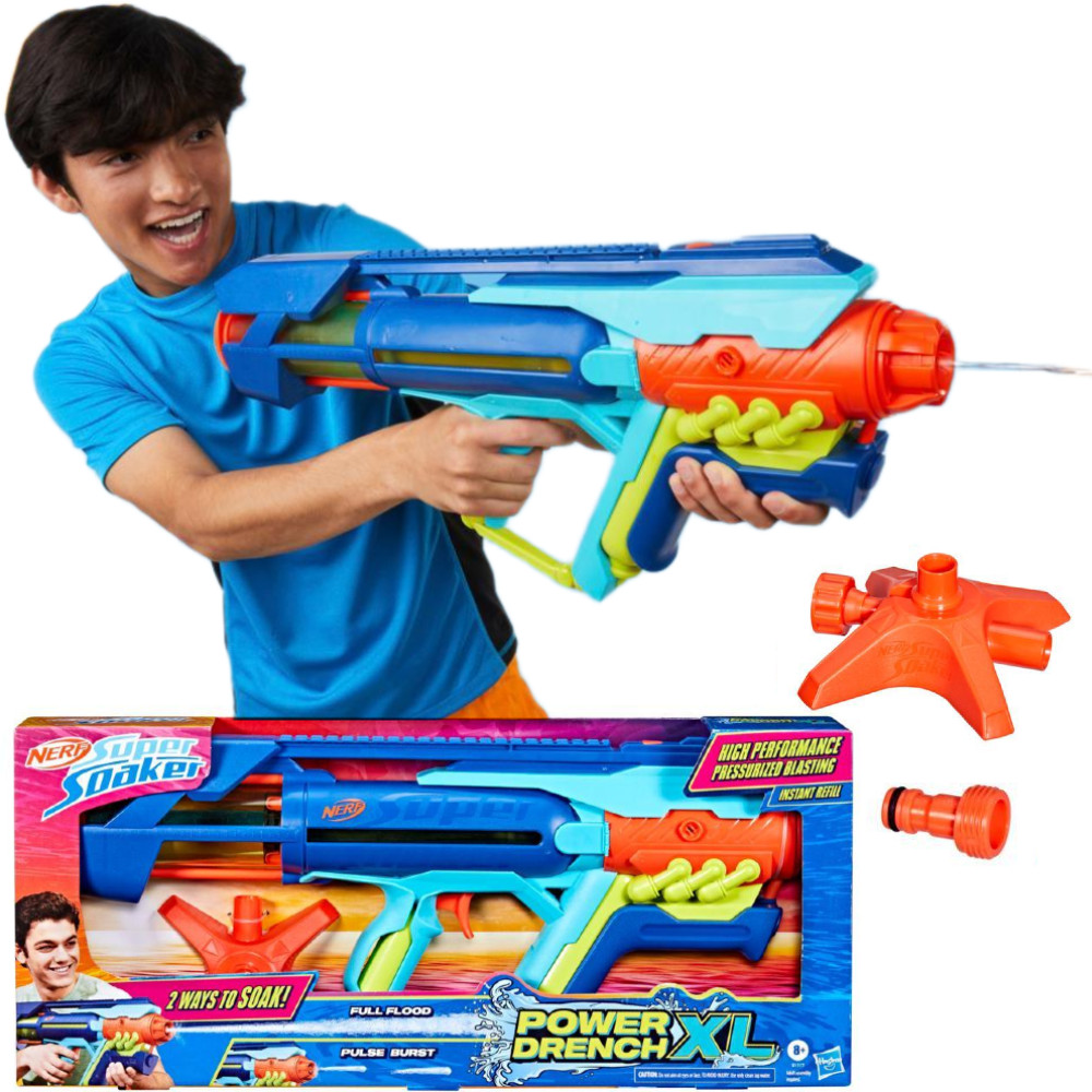 Nerf Super Soaker Pistolet na wodę Power Drench XL G1117