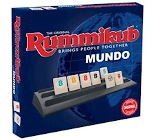 TM TOYS Gra Rummikub Mundo Blue 3600