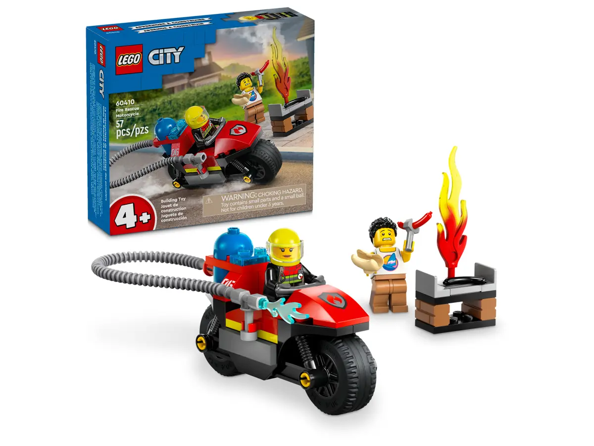 Lego City Strażacki Motocykl Ratunkowy 60410