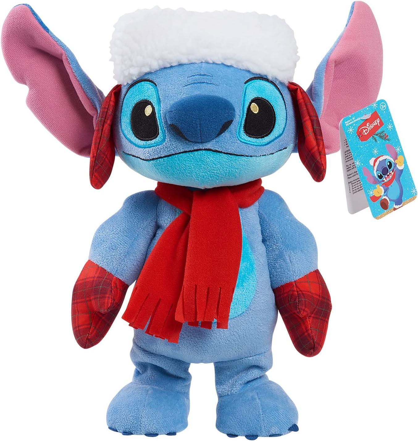 Stitch świąteczna maskotka interaktywna z muzyką 35 cm