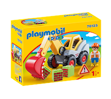 Playmobil 1.2.3 Koparka 70125