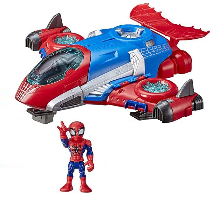 Hasbro Zestaw figurka i pojazd Spiderman (F1206)