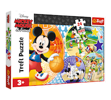 Trefl Puzzle 24 Maxi Mickey Czas na sport! 14291