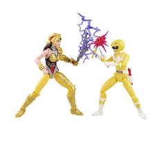 Hasbro Power Rangers Lightning Collection Mighty Morphin Yellow Ranger Vs Mighty Morphin Scorpina F2046