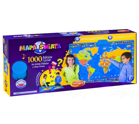 Dumel Discovery Interaktywna Mapa Świata 60853 Dumel Discovery Interaktywna Mapa Świata 60853