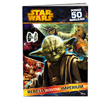 LEGO Star Wars Książka Rebelia kontra Imperium