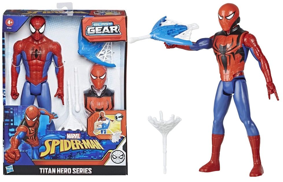 Marvel Spider-Man Titan Hero Blast Gear 30 cm + akcesoria E7344
