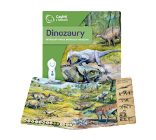 Albi Czytaj z Albikiem interaktywna książka Dinozaury 774677
