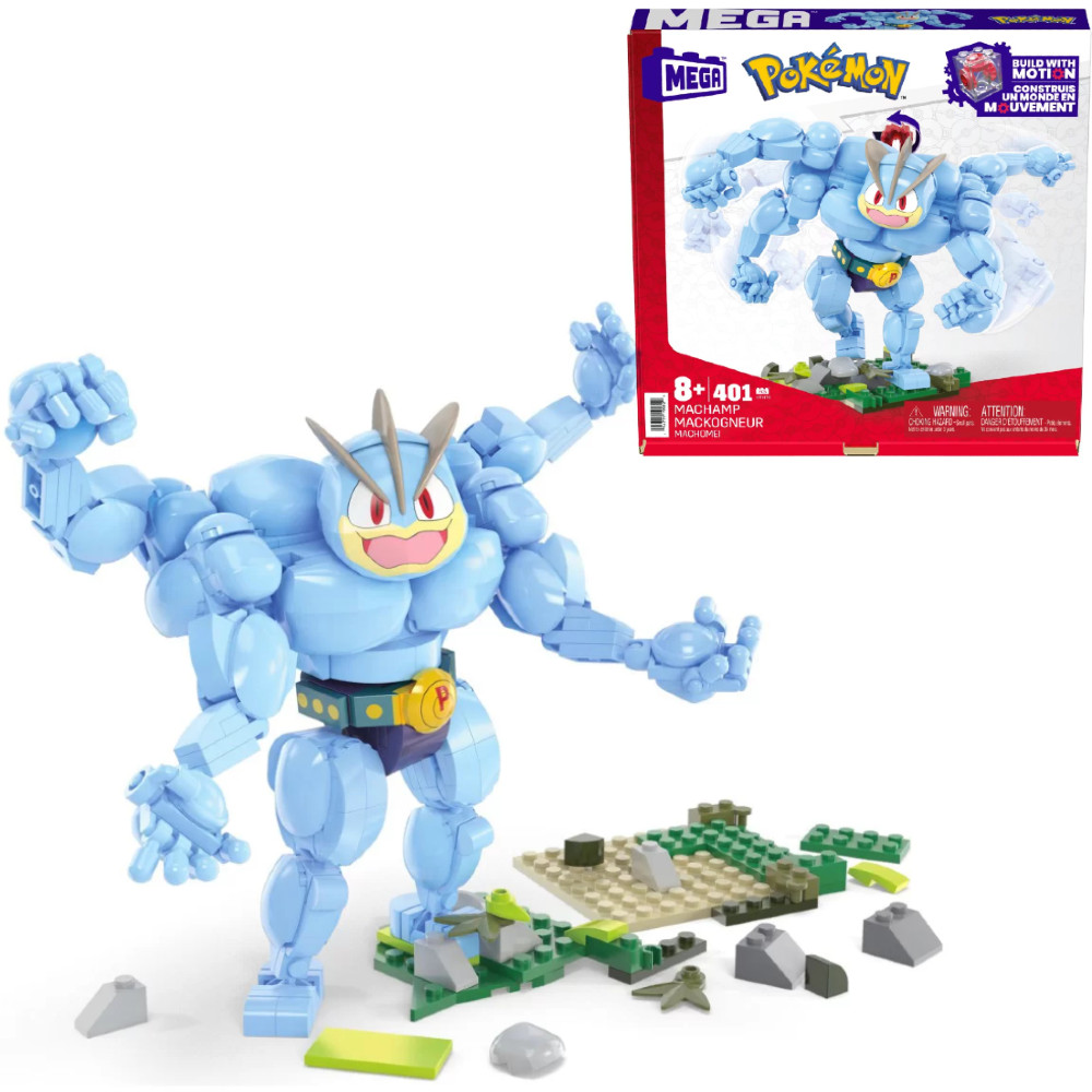 MEGA Pokémon Machamp Zestaw klocków HTH70