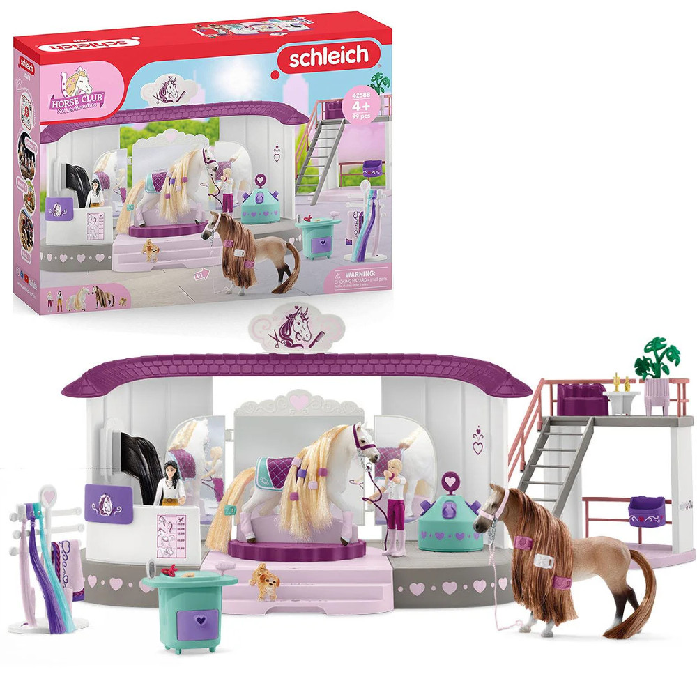 Schleich Salon piękności dla koni Sofia's Beauties Horse Club 42588