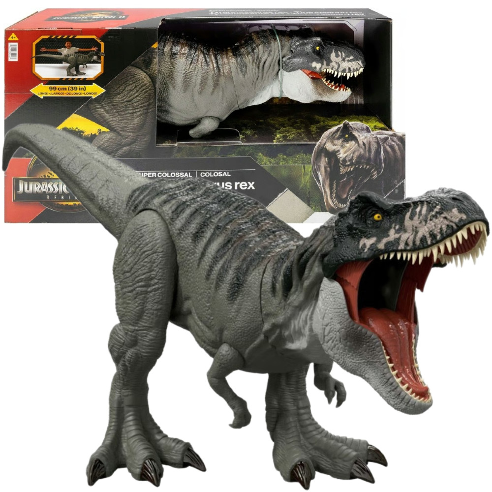 Jurassic World Rebirth Ogromny Dinozaur Tyraznozaur T-Rex 99 cm JGB52