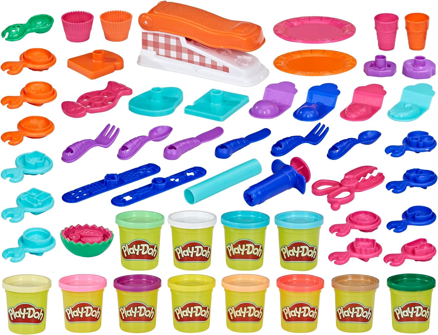 Play-Doh Ciastolina Zestaw Kuchnia + 12 tub F3629