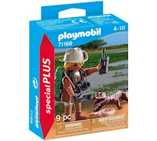 Playmobil Badacz z aligatorem 71168