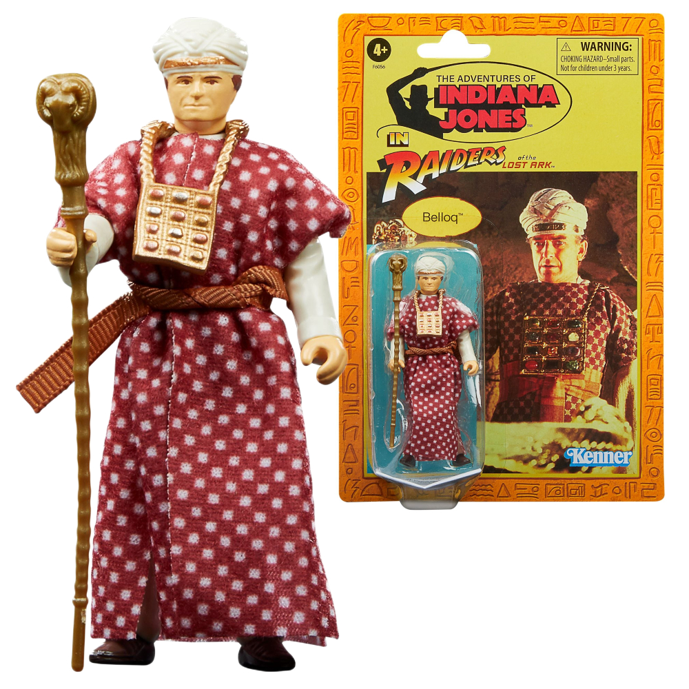 Indiana Jones Raiders of the Lost Ark Figurka Figurka Belloq F6056