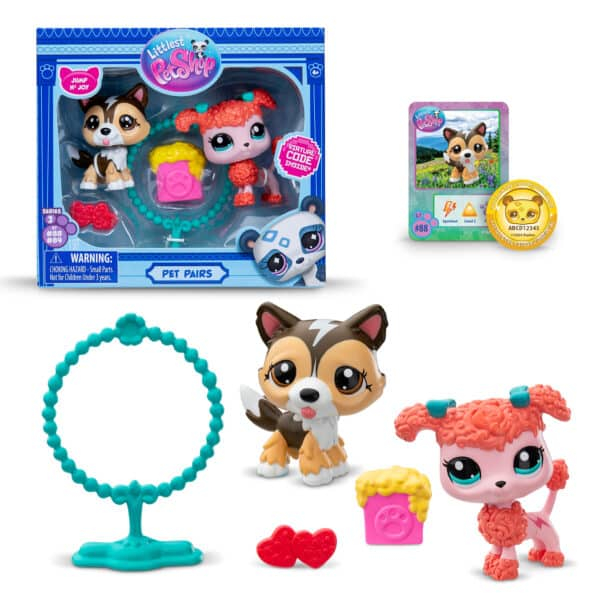 Littlest Pet Shop Zestaw 2 pieski BF00584