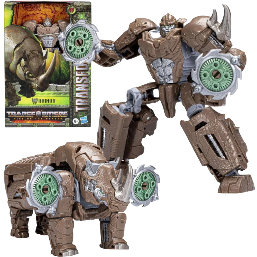 Transformers Rise of The Beasts Figurka Auto Bot 2w1 Rhinox F5497