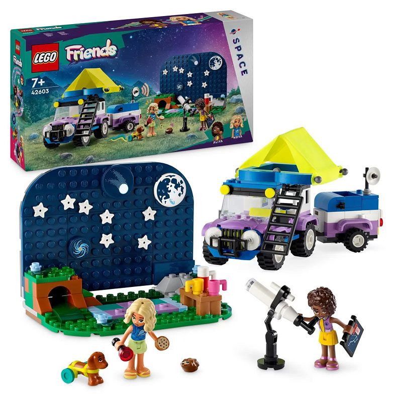 Lego Friends Kamper z mobilnym obserwatorium gwiazd 42603