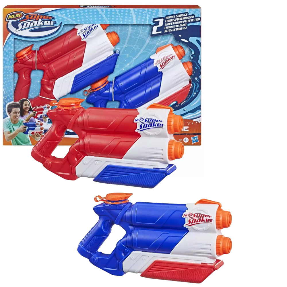 Nerf Super Soaker Twin Tide 2 Pistolety na wodę F2393