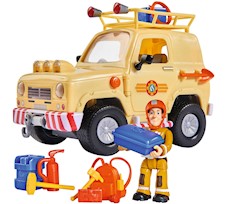 Strażak Sam Jeep ratunkowy 4x4 straży górskiej z figurką 050016