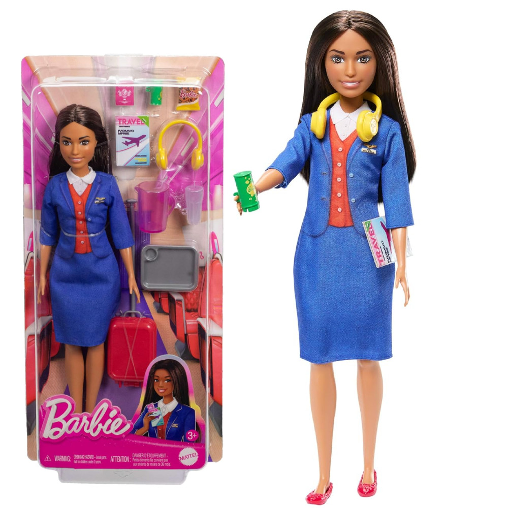 Barbie Kariera Lalka Stewardessa HYT60