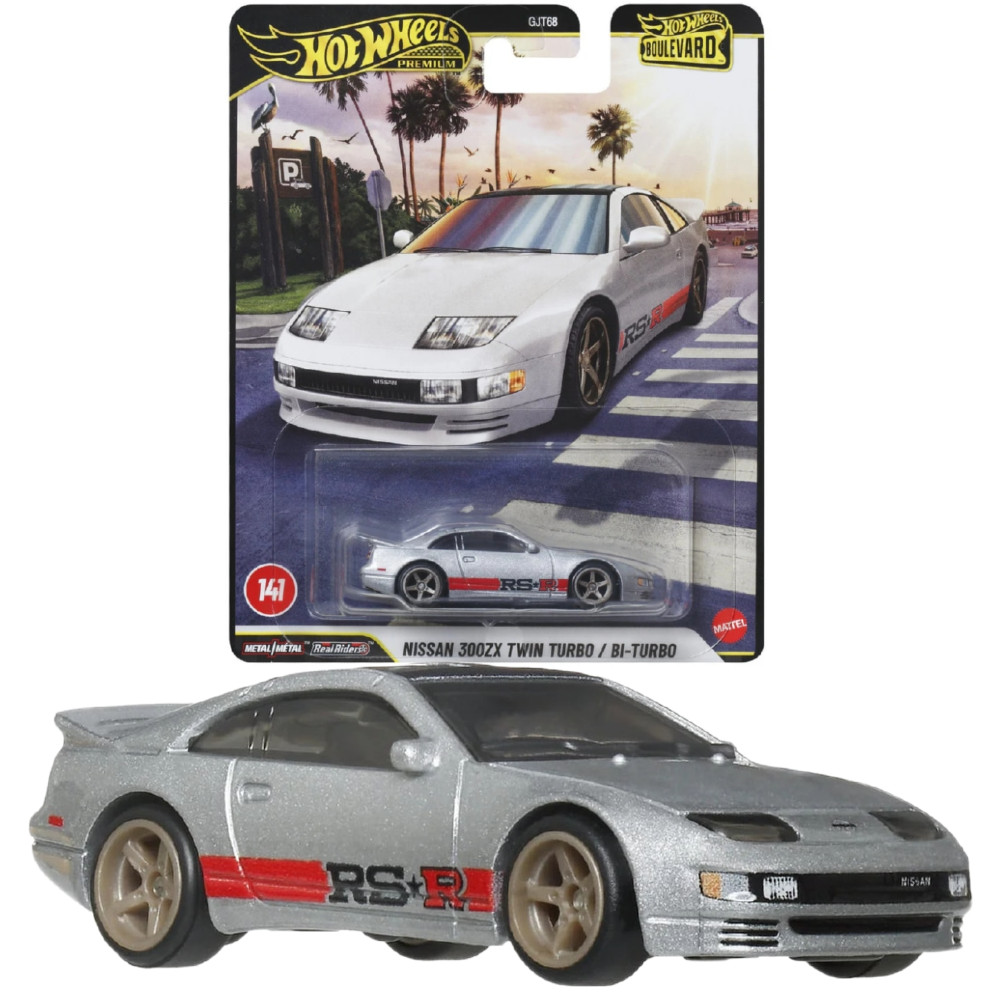 Hot Wheels Boulevard Autko Nissan 300ZX Twin Turbo /  BI-Turbo JHW25