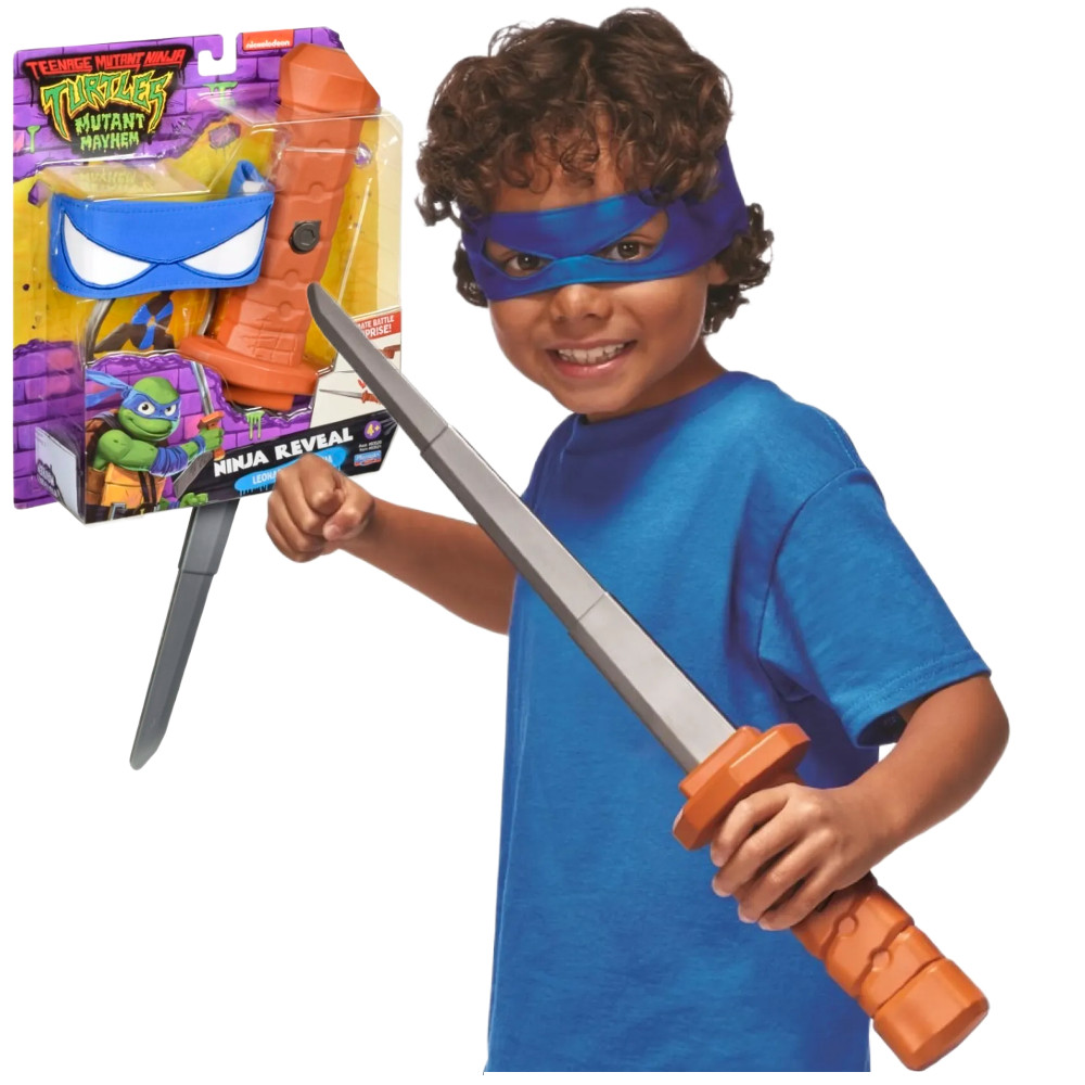 Wojownicze Żółwie Ninja Zestaw Katan i Maska Leonarda 83521