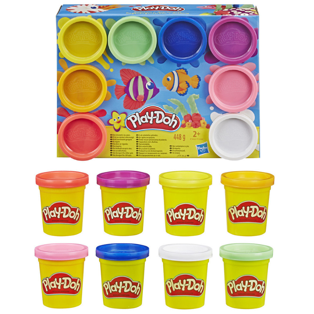 Play-Doh Ciastolina Rainbow 8-pak E5044-E5062