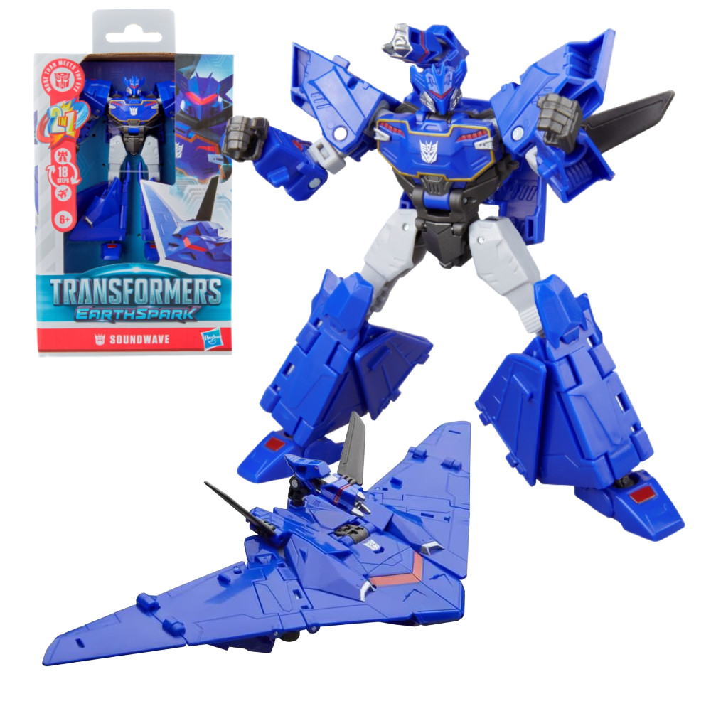 Transformers Earthspark Figurka Soundwave G0988