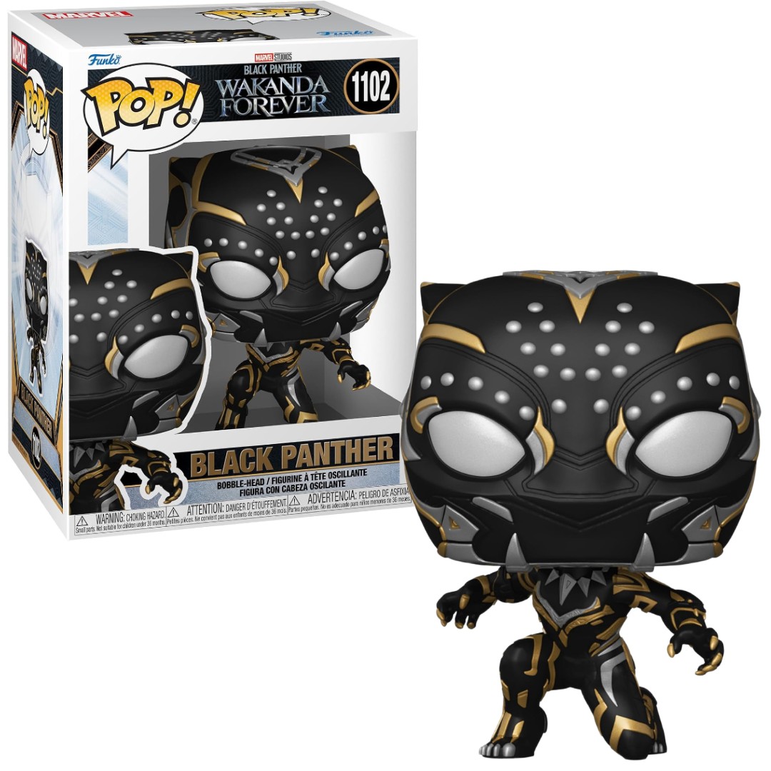 Funko Pop Marvel Wakanda Forever figurka Black Panter Czarna Pantera 1102