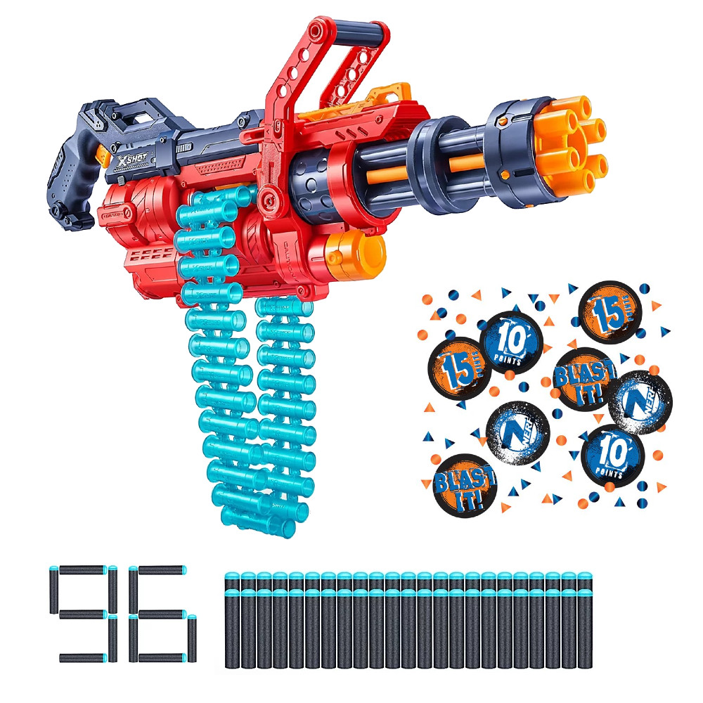 X-Shot Minigun Omega 36430 + Konfetti Nerf